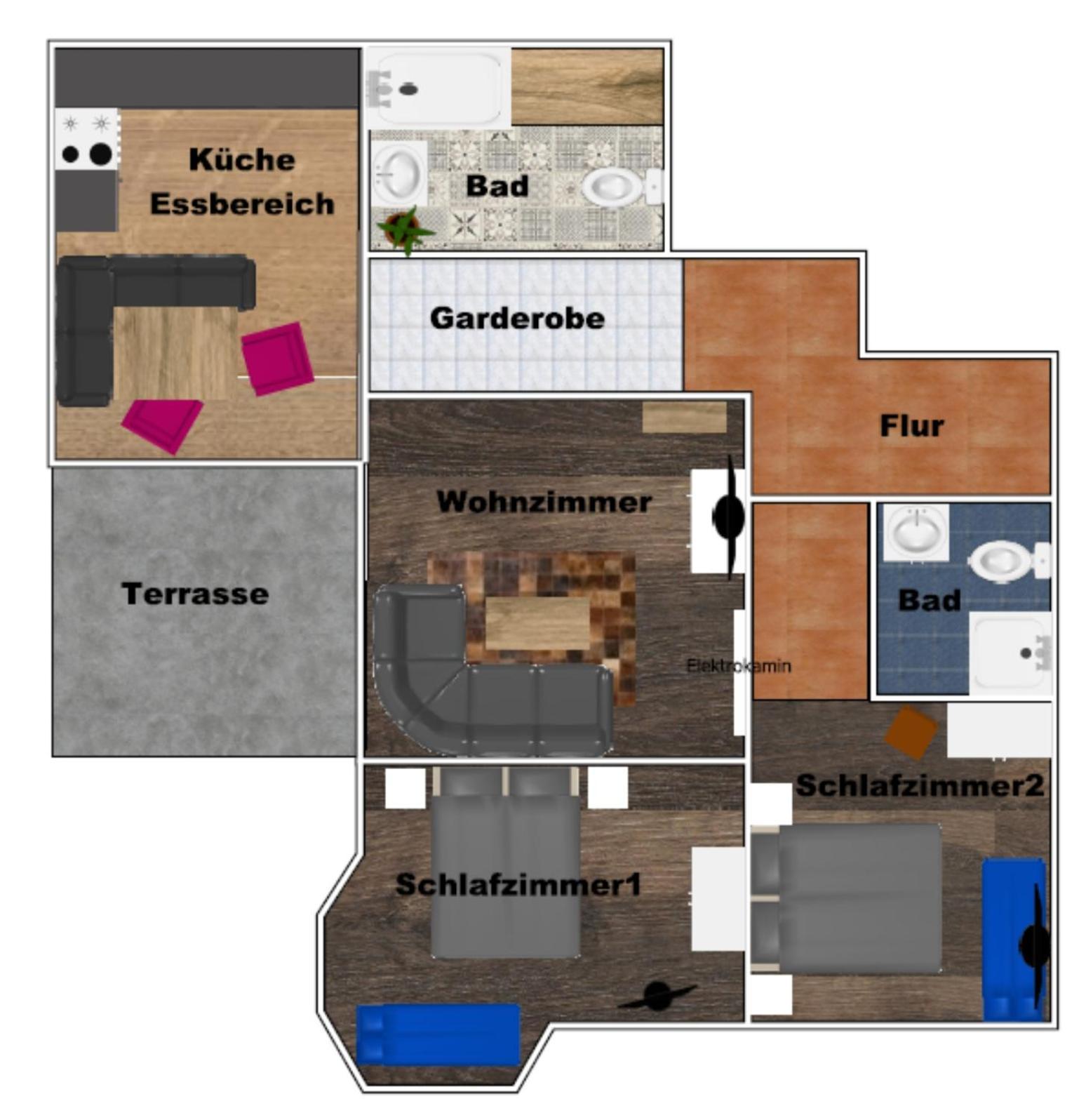 Appartementhaus Zraunig フラタッハ 部屋 写真