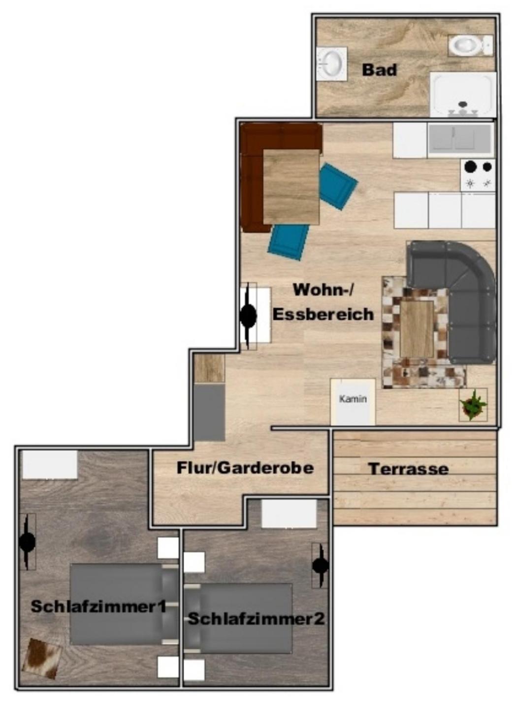 Appartementhaus Zraunig フラタッハ 部屋 写真